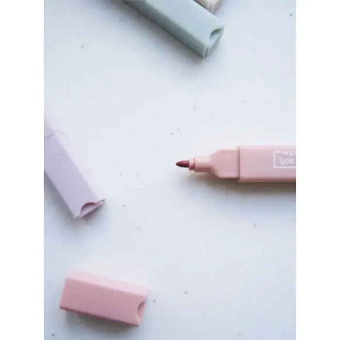 هایلایتر 6 عددی پاستلی نود دو طرفه کد WD0566B