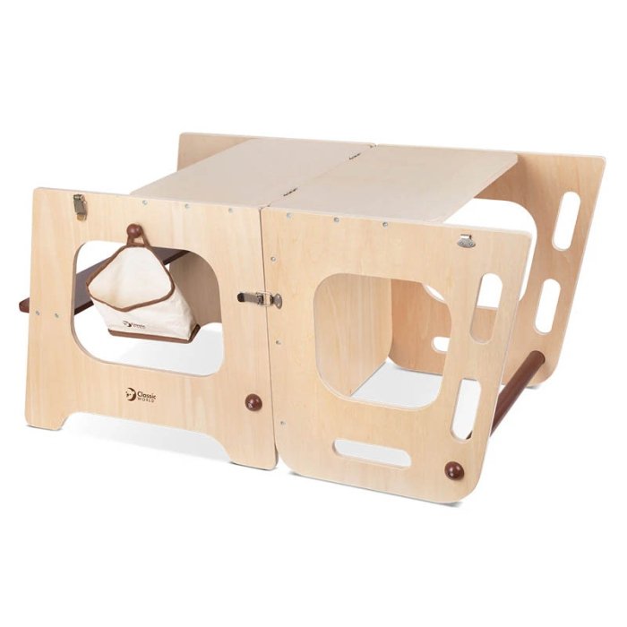 چهارپایه و برجک یادگیری کلاسیک ورلد classic world Convertible Helper Tower table کد 60522