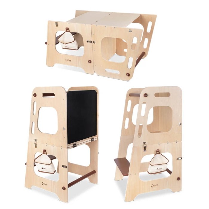 چهارپایه و برجک یادگیری کلاسیک ورلد classic world Convertible Helper Tower table کد 60522