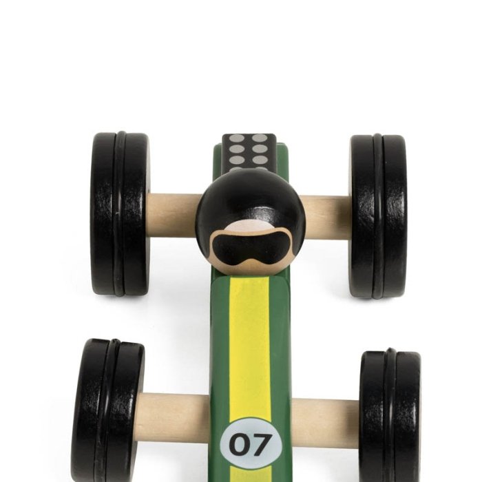 ماشین مسابقه چوبی کلاسیک ورلد مدل Silverstone Classic World کد 20235