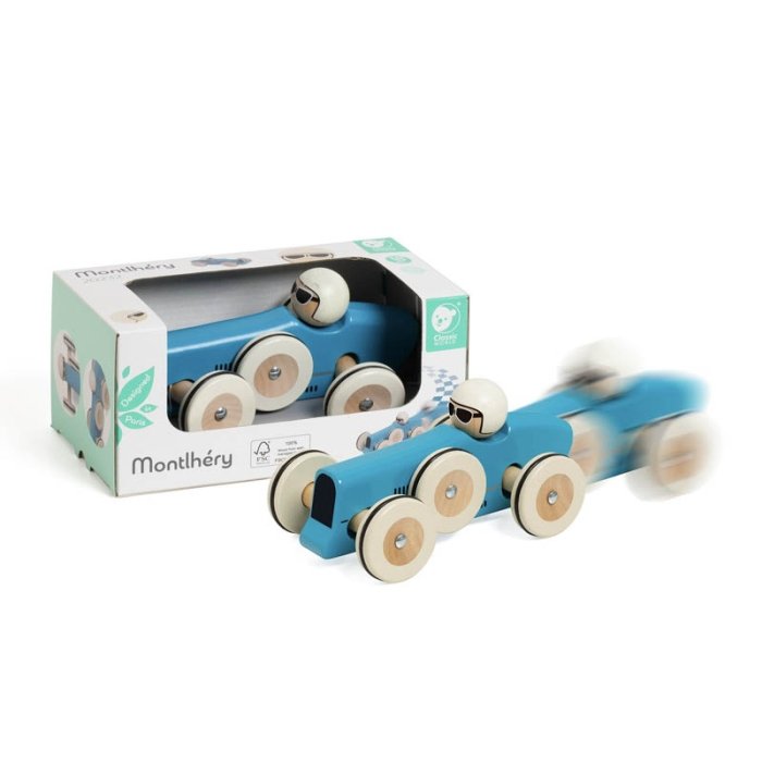 ماشین مسابقه چوبی کلاسیک ورلد مدل Montlhéry Classic World کد 20232