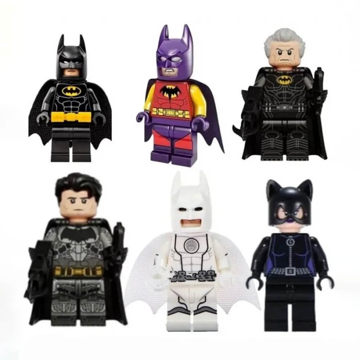 مینی فیگور لگو 6 عددی طرح بتمن کد 22648