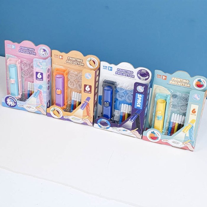 استند پروژکتور نقاشی 6 رنگ کد 71768