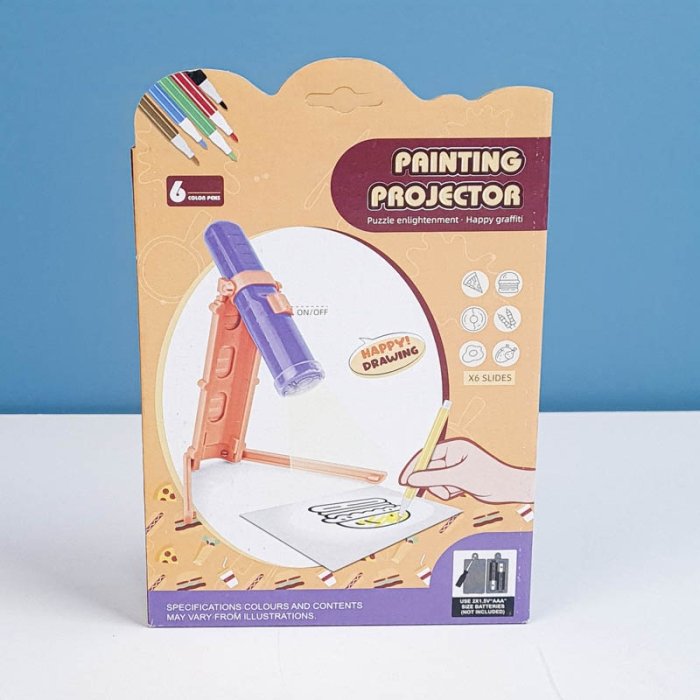 استند پروژکتور نقاشی 6 رنگ کد 71768