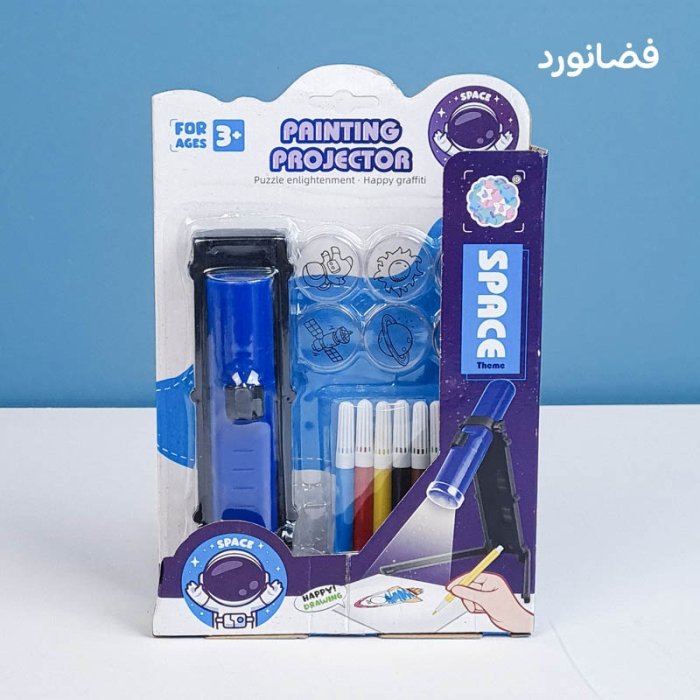 استند پروژکتور نقاشی 6 رنگ کد 71768