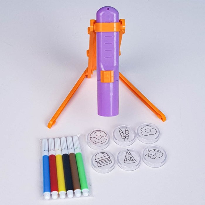 استند پروژکتور نقاشی 6 رنگ کد 71768