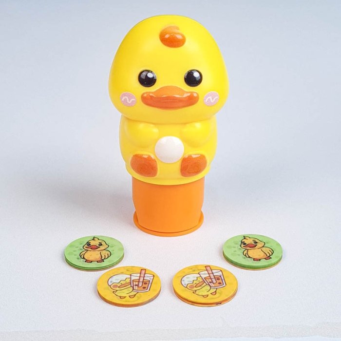 مهر استیکر زن فانتزی اردک کد ME178