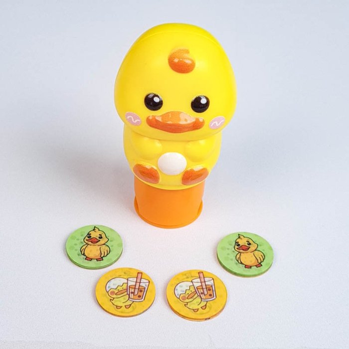 مهر استیکر زن فانتزی اردک کد ME178