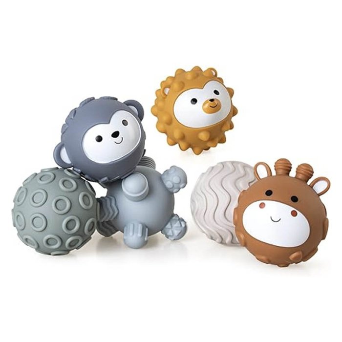 اسباب بازی ست برج سیلیکونی با توپ حسی طرح کوآلا کد TB01924080157