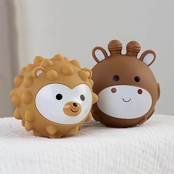 اسباب بازی ست برج سیلیکونی با توپ حسی طرح کوآلا کد TB01924080157