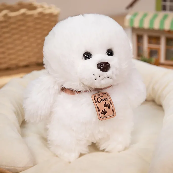 عروسک سگ پولیشی سفید کد 666217