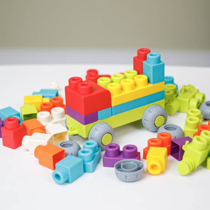 اسباب بازی آجره  نرم 47 تکه کد 188622