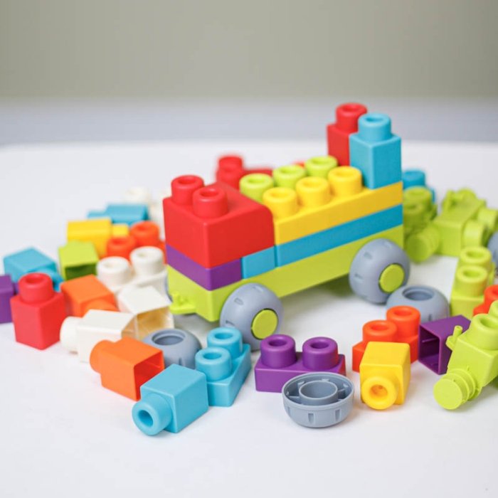 اسباب بازی آجره  نرم 47 تکه کد 188622