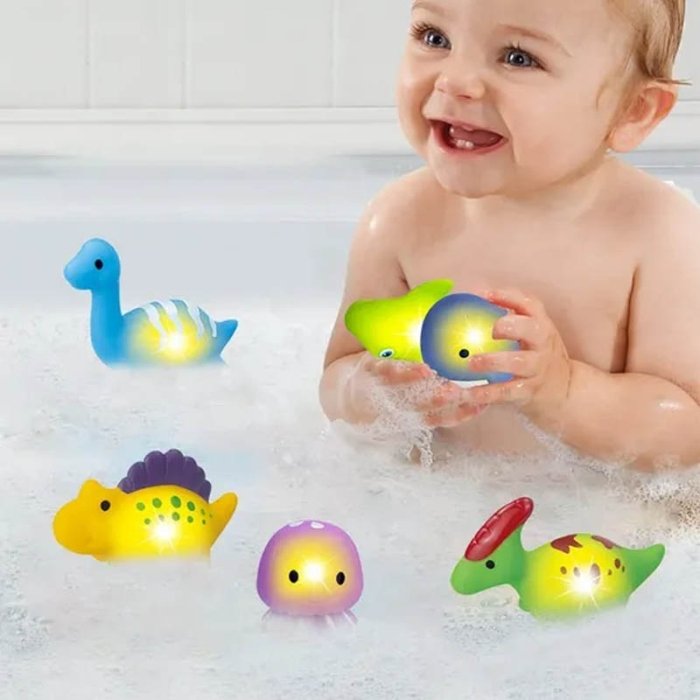 اسباب بازی حمام پوپت حیوانات اقیانوس 4 تکه کد RF122