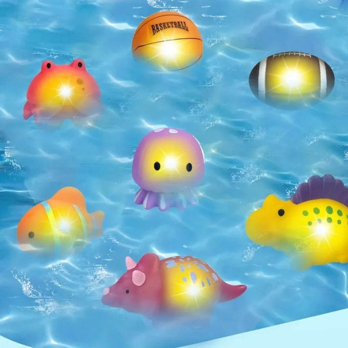 اسباب بازی حمام پوپت حیوانات اقیانوس 4 تکه کد RF122