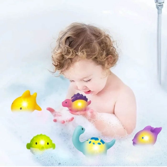 اسباب بازی حمام پوپت حیوانات اقیانوس 4 تکه کد RF122