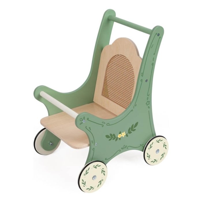 کالسکه عروسک چوبی کلاسیک ورلد Classic World Vintage Stroller کد 50632