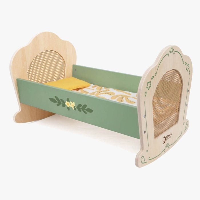 گهواره عروسک چوبی کلاسیک ورلد Classic World Vintage Cradle کد 50633