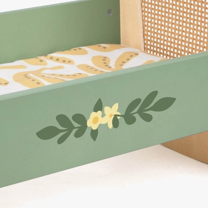 گهواره عروسک چوبی کلاسیک ورلد Classic World Vintage Cradle کد 50633