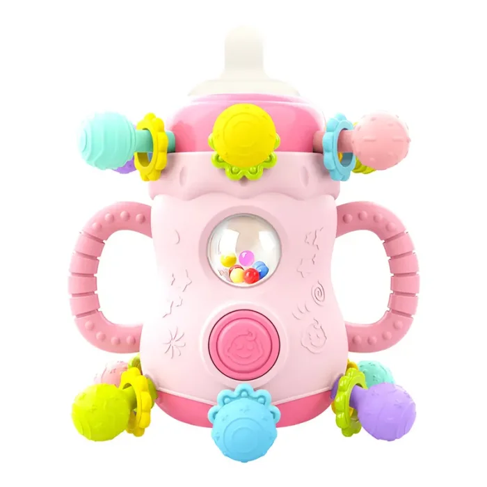 اسباب بازی بیزی بال 5 در 1 طرح شیشه شیر کد 022A