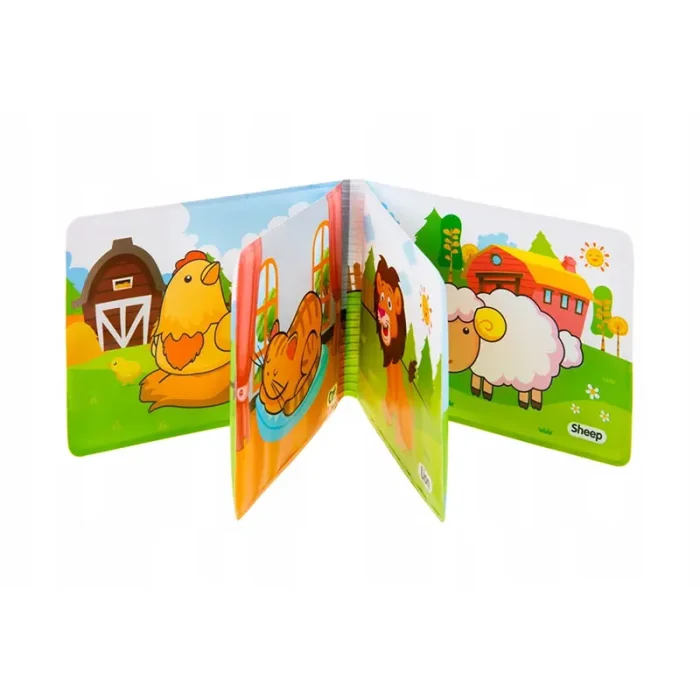 کتاب حمام کودک طرح حیوانات  کد 7143601