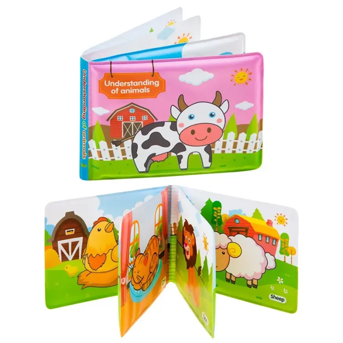 کتاب حمام کودک طرح حیوانات  کد 7143601