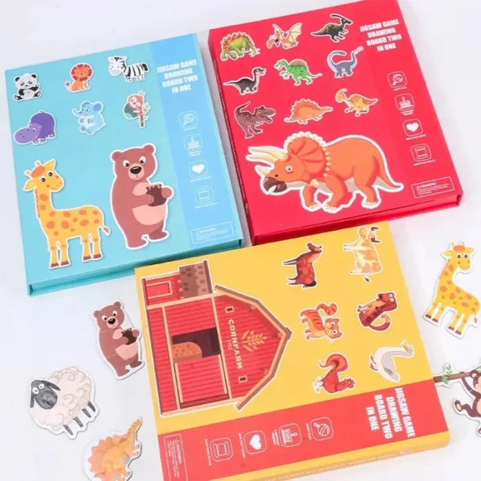 کتاب مگنتی پازلی مدل مزرعه کد 7143599