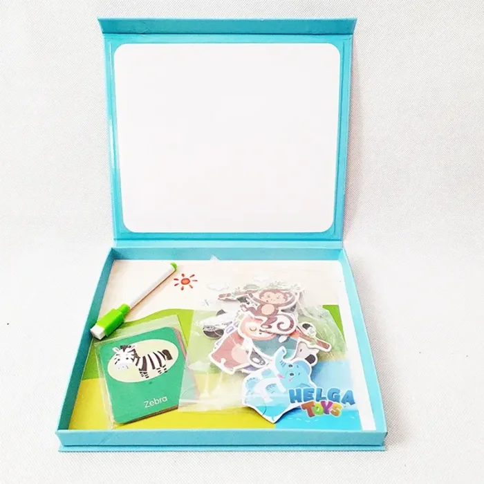 کتاب مگنتی پازلی مدل حیوانات جنگل کد 7143600