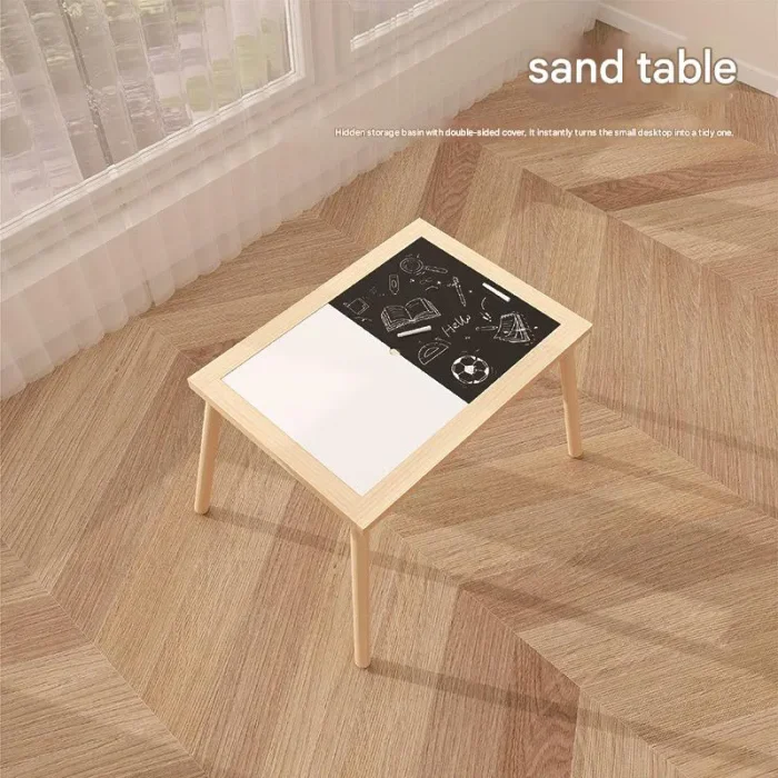 میز حسی و فعالیت کودک چوبی کد BL21842