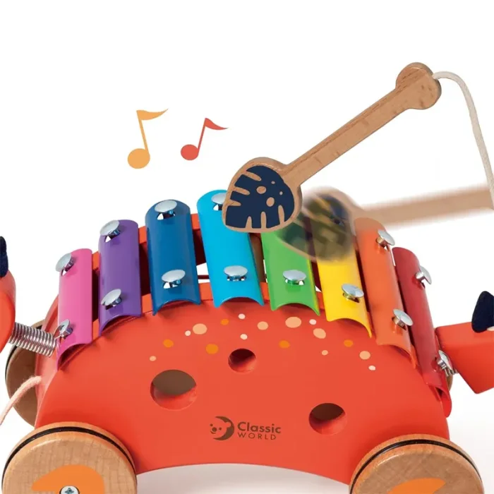 بلز چوبی کلاسیک ورلد مدل دایناسور Classic World Dinosaur Xylophone کد 40585