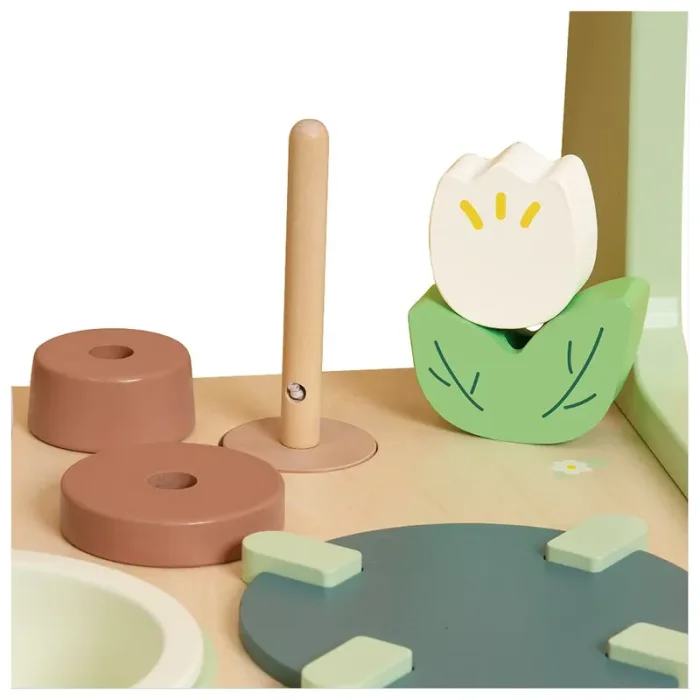 واکر آشپزخانه چوبی کودک کلاسیک ورلد Classic World Kitchen Walker کد 10521