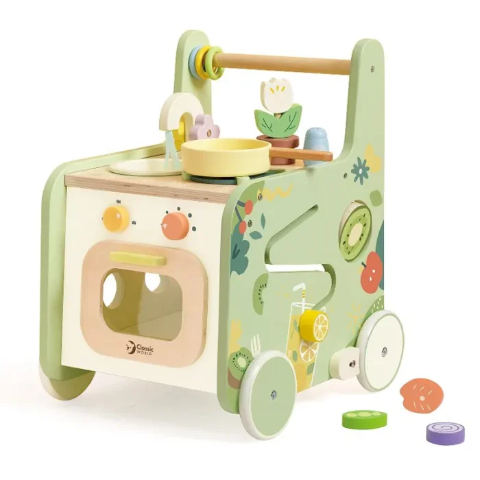 واکر آشپزخانه چوبی کودک کلاسیک ورلد Classic World Kitchen Walker کد 10521