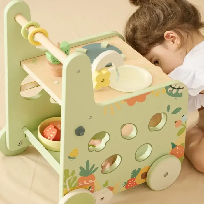 واکر آشپزخانه چوبی کودک کلاسیک ورلد Classic World Kitchen Walker کد 10521