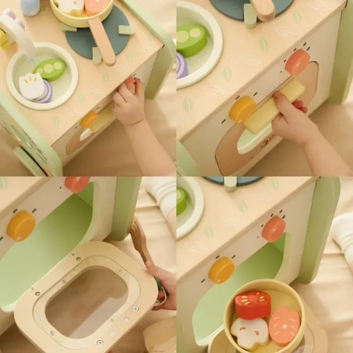 واکر آشپزخانه چوبی کودک کلاسیک ورلد Classic World Kitchen Walker کد 10521