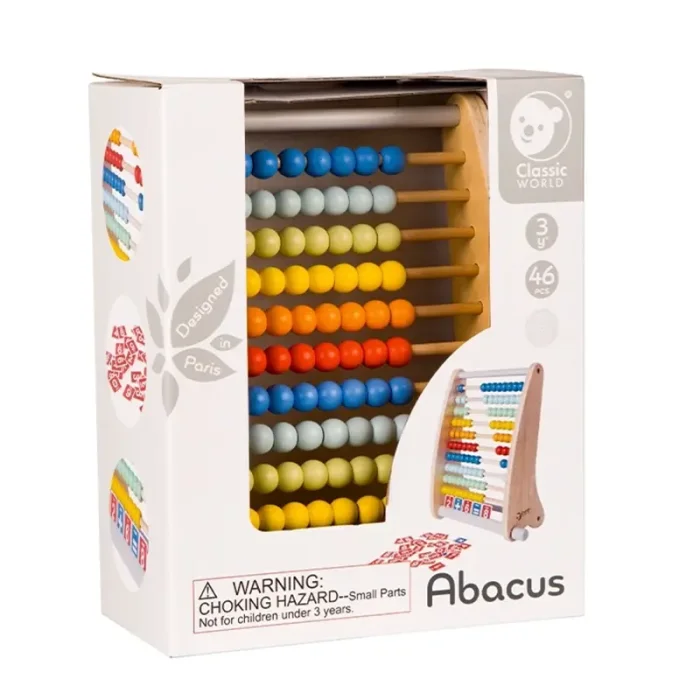 چرتکه آموزشی چوبی کلاسیک ورلد Classic World Abacus کد 54181