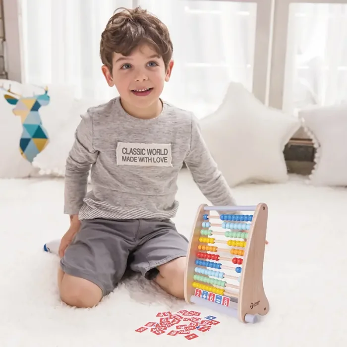چرتکه آموزشی چوبی کلاسیک ورلد Classic World Abacus کد 54181