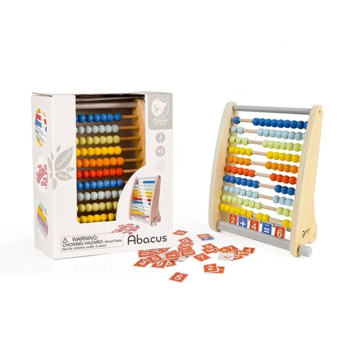 چرتکه آموزشی چوبی کلاسیک ورلد Classic World Abacus کد 54181
