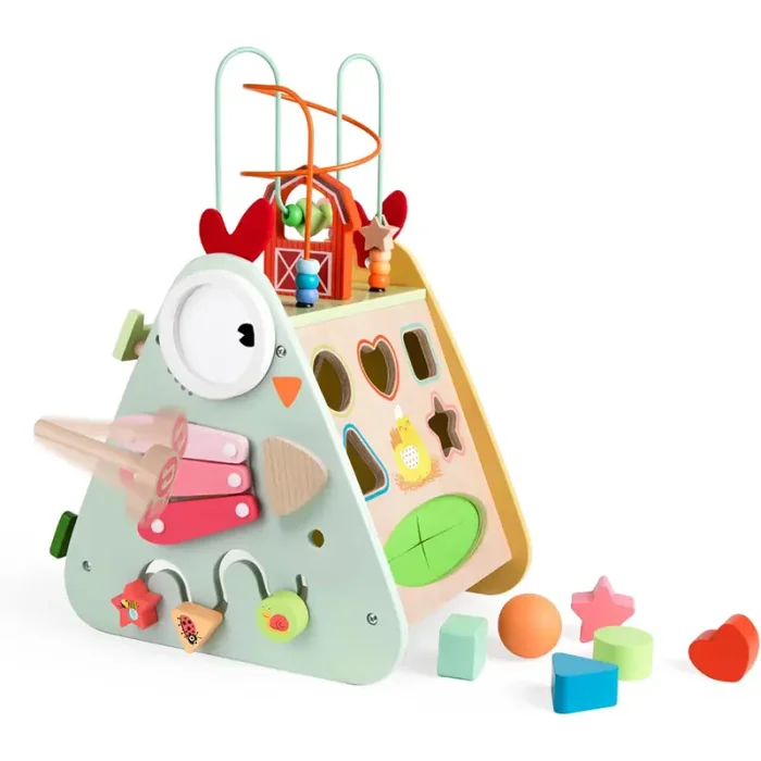 هرم هوش و خلاقیت کلاسیک ورلد Classic World Happy Hen Activity Box کد 20172