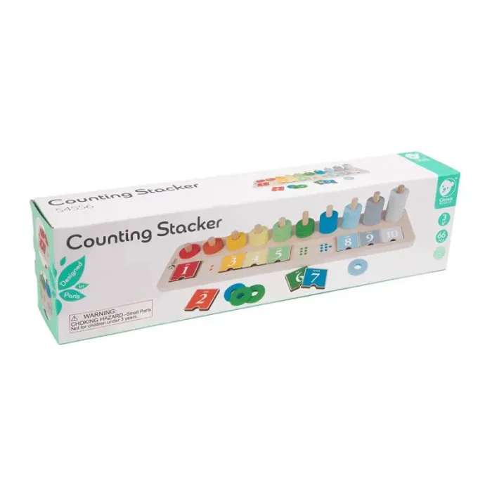 تخته چوبی شمارش اعداد کلاسیک ورد Classic World Counting Stacker کد 54556