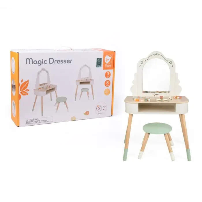 میز آرایش چوبی  کلاسیک ورلد Classic World Magic Dresser کد 50639