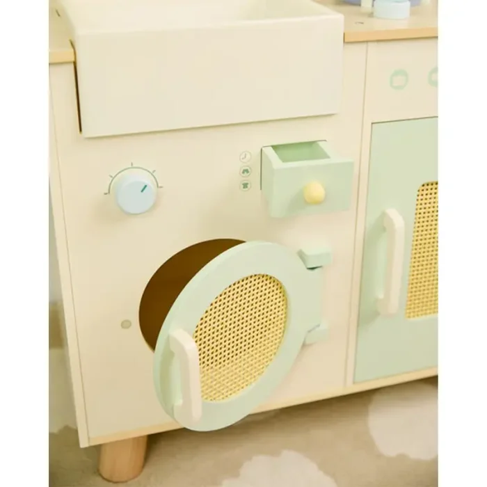 آشپزخانه کودک چوبی کلاسیک ورلد Natural Kitchen classic world کد 50641