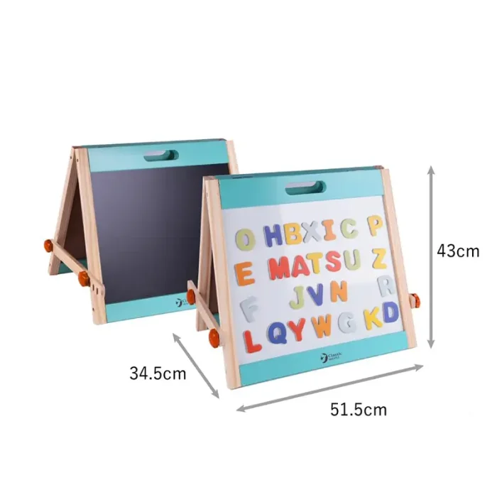 تخته دو طرفه رومیزی کلاسیک ورلد Tabletop Easel classic world کد 53870