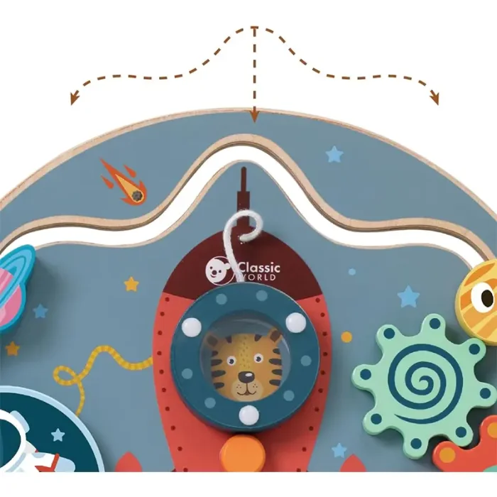 بیزی برد سفینه فضایی کلاسیک ورلد Rocket Busy Board Classic World کد 20170