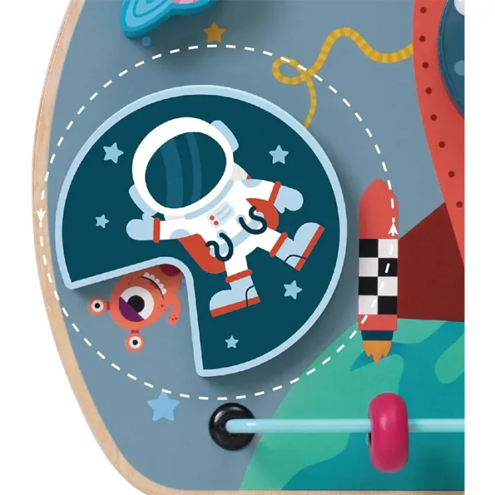 بیزی برد سفینه فضایی کلاسیک ورلد Rocket Busy Board Classic World کد 20170