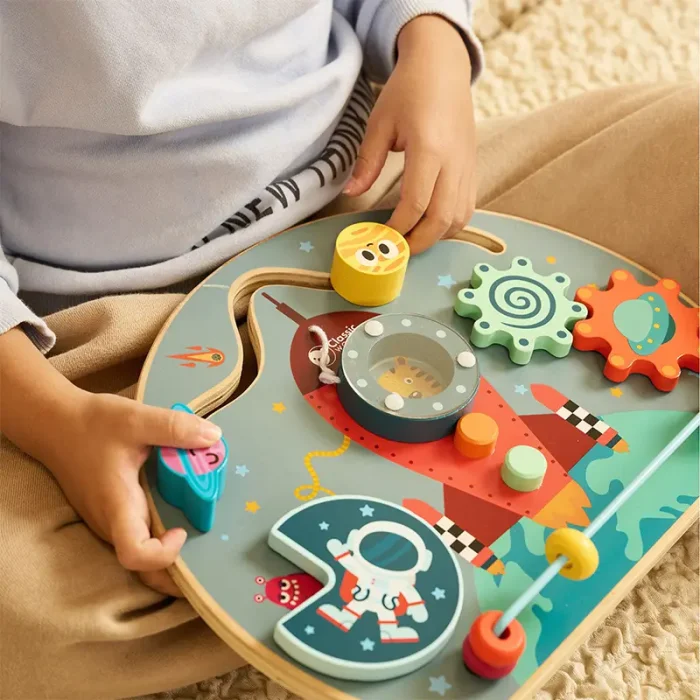 بیزی برد سفینه فضایی کلاسیک ورلد Rocket Busy Board Classic World کد 20170