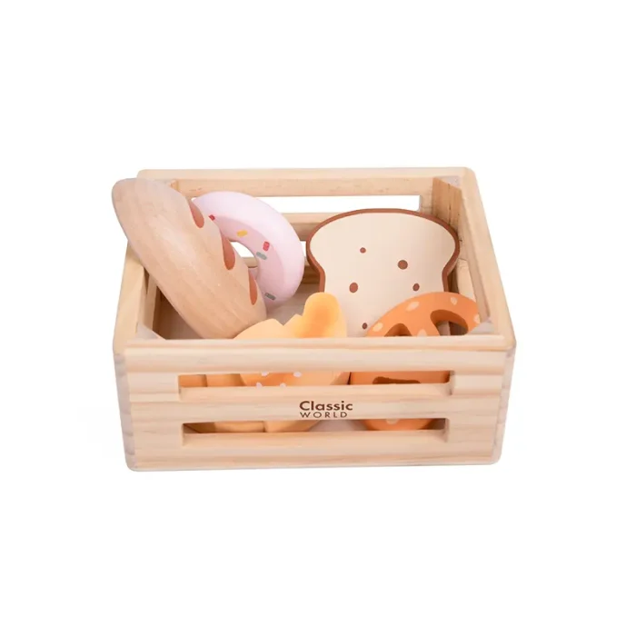 سبد نان چوبی کلاسیک ورلد Bread Basket Classic World کد 50644