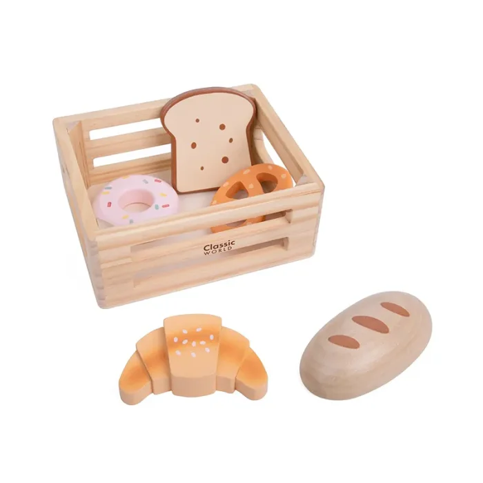 سبد نان چوبی کلاسیک ورلد Bread Basket Classic World کد 50644