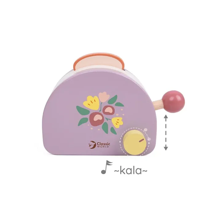توستر چوبی کلاسیک ورلد classic world Grace Toaster کد 50640