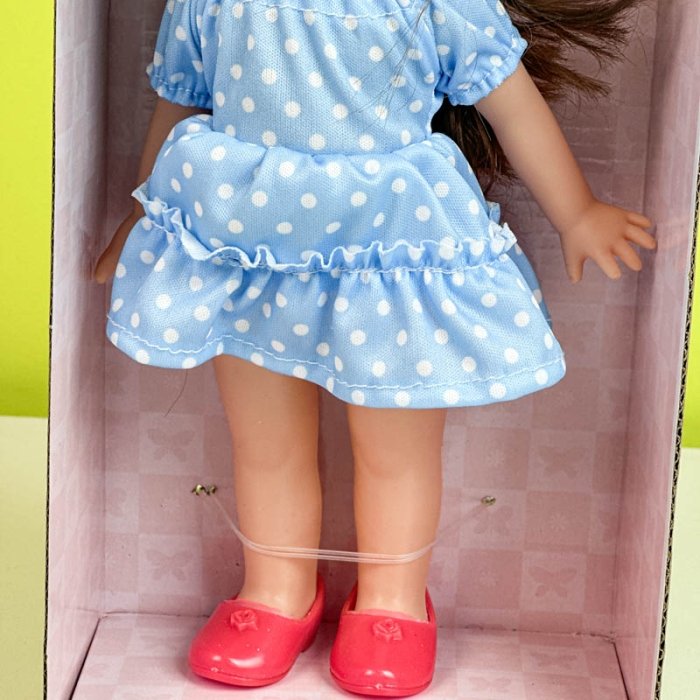 عروسک دخترانه sweet girl پیراهن آبی کد WZB99015