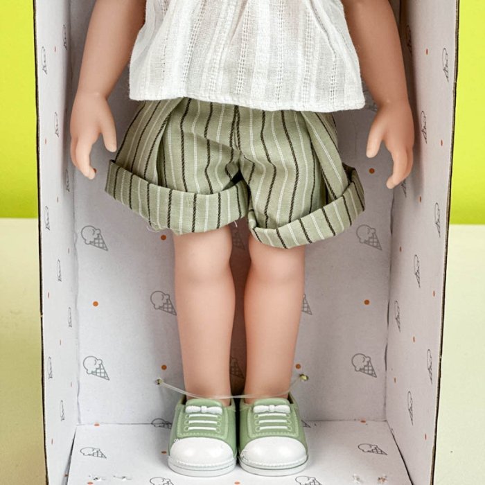 عروسک دخترانه LITTLE MILLY بلوز سفید کد 91095